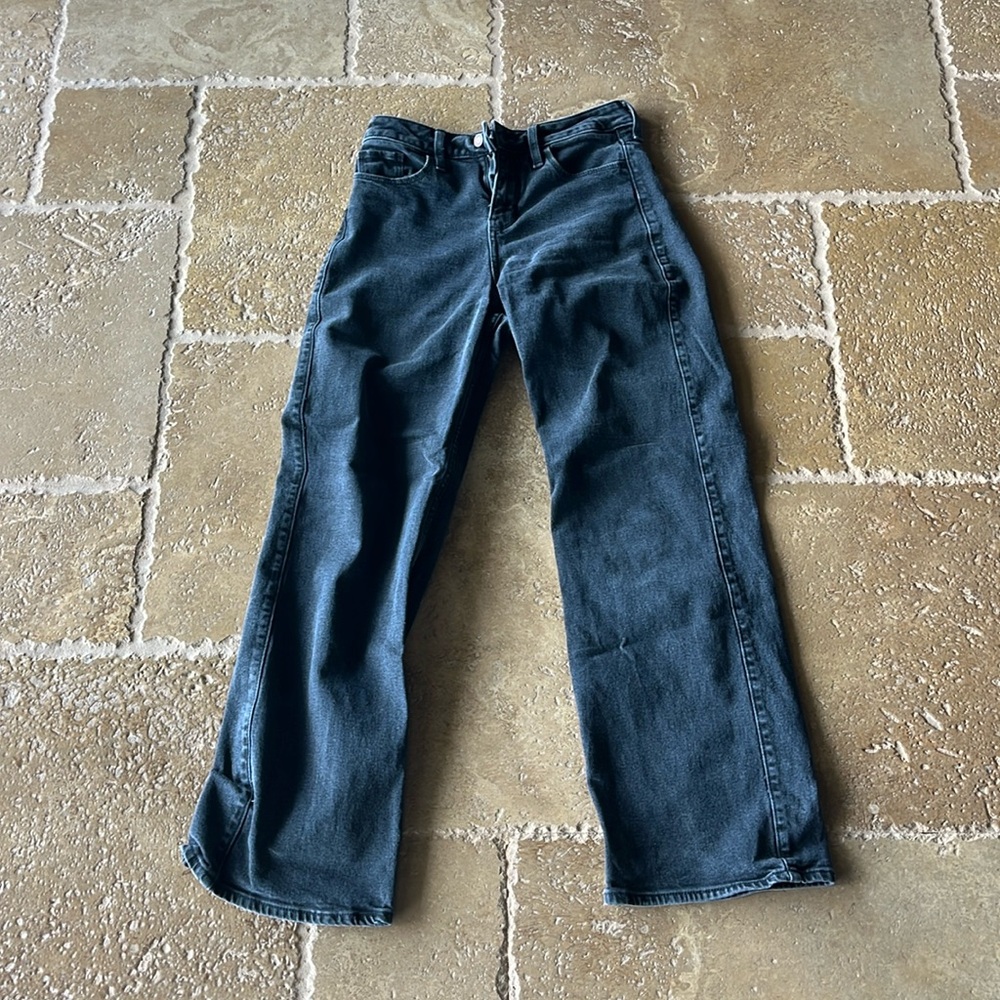 hollister black denim jeans